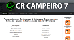 Desktop Screenshot of crcampeiro.net