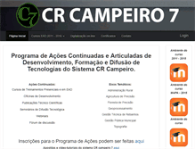 Tablet Screenshot of crcampeiro.net